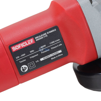 Meuleuse d'angle M800k-115 SOFECLEF